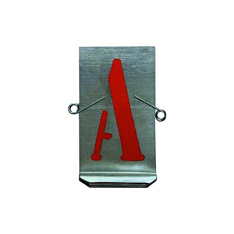 Vigor 4033018 Stampi/Lettere Lamiera Zincata, 27 Lettere Art. 605