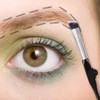 10 Piezas Cepillo Plegable Doble, Maquillaje Portátil Negro