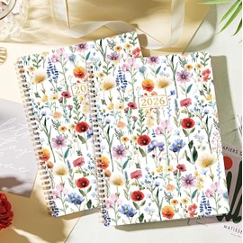 2026 Planner - Jan. 2026 - Dec. 2026, 8.5" x 11" Planner Weekly and Monthly, Calendar Planner 2026 with 12 Colorful Monthly Tabs, Inner Pocket