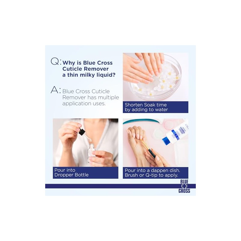 BLUE CROSS Cuticle Remover 32oz by Blue Cross