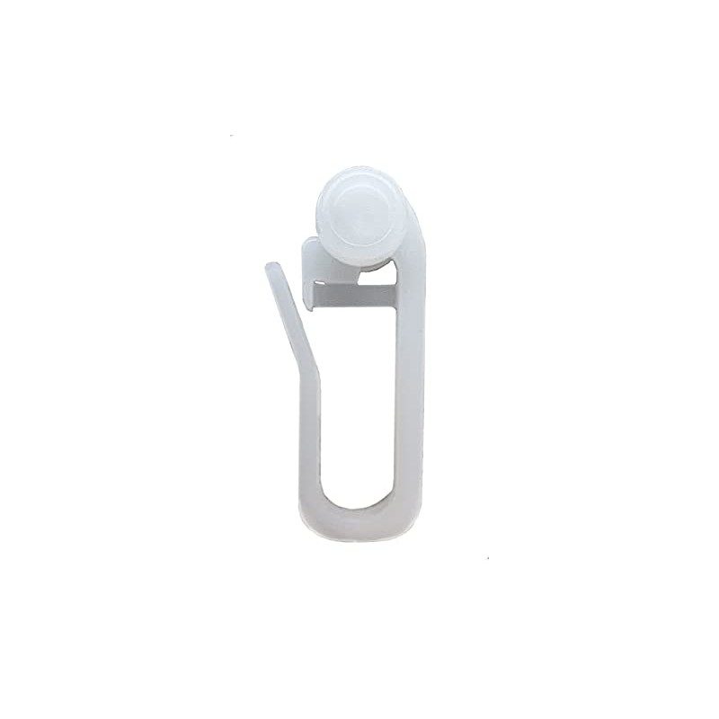 Curtain Rolls, 8 mm with Extra Long Folding Hooks for