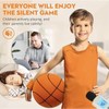 Silent Basketball with Net and Hoop, 2025 Upgrade Foam Indoor