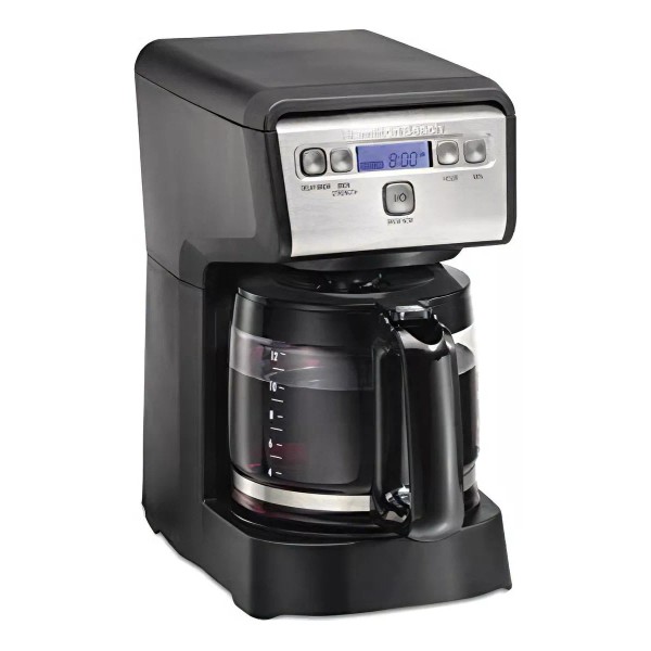 Hamilton Beach Cafetera Programable Compacta De 12 Tazas Hamiton Beach,