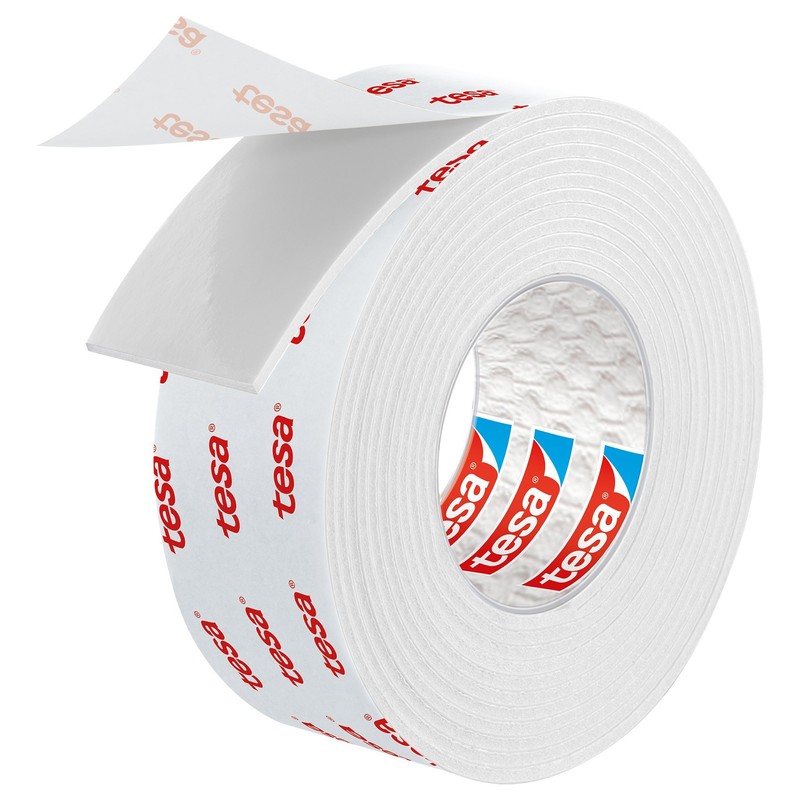 tesa Smart Mounting System Permanent Double Sided Mounting Tape for
