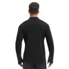 baleaf Men's Long Sleeve Fleece Quarter Zip Pullover Sweatshirt with
