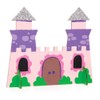 Baker Ross AW470 Wooden Stand-up Castles (Pack of 6)