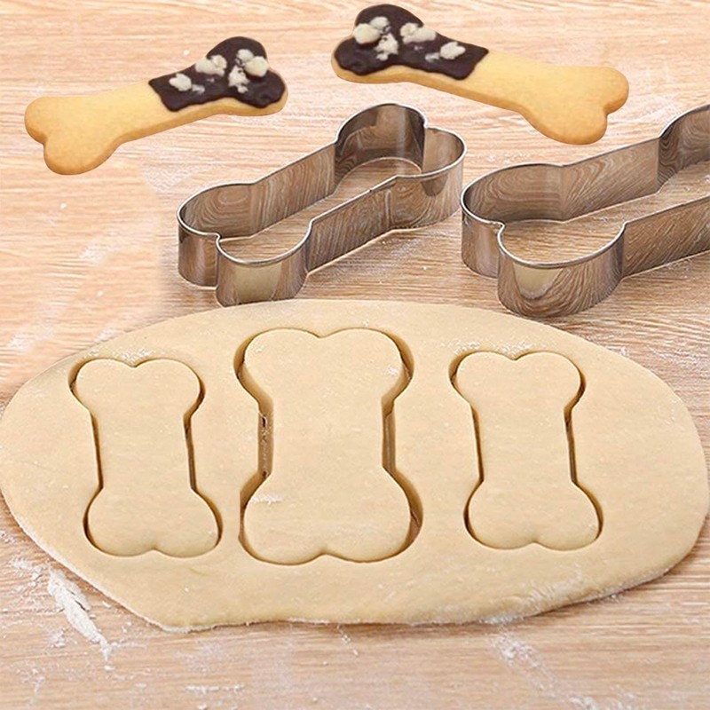 6 Pieces Cookie Molds, Stainless Steel Cutter Molds, DIY Baking