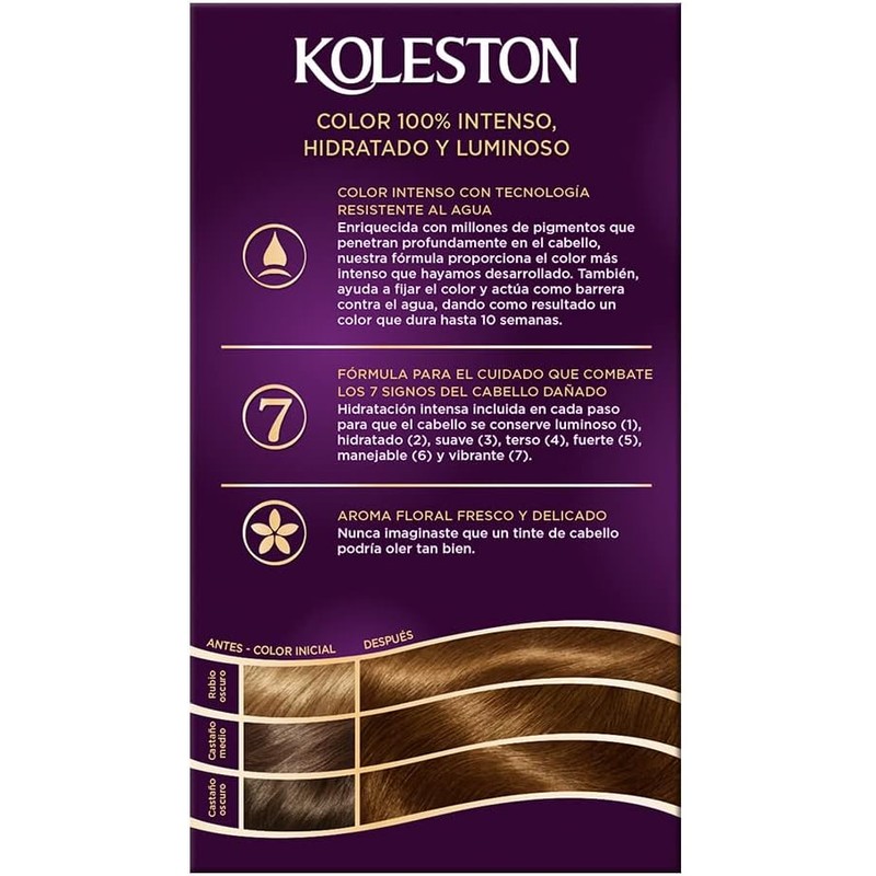 Koleston Tinte Permanente 53 Atardecer Castaño Dorado