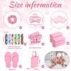 Thiccywoov 54Pcs Kids Foot Spa Party Supplies for Girl Spa