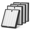 CHIVALZ 4 Pack HY4866 True HEPA Replacement Filters Compatible with