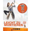Viomis Stainless Steel Ceiling Hook 360° Rotatable - Universal for