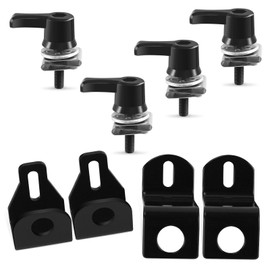 Saddlebag Lock Hardware Bolt Kit, Theft Deterrent SaddleBag Lever Locks Mounting Hardware Screws Fit for Harley Davidson Touring Street Glide Electra Glide 2008 or Before