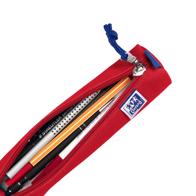 Oxford Pencil Case for Girls and Boys, Diameter 4 cm,