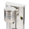 SNKOURIN Milkshake Maker,Single Head Stainless Steel Beverage Blender with 650ML