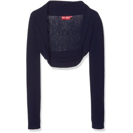 G.O.L. Girls' Heavy-Jersey Bolero Jacket, Midnight Blue 1