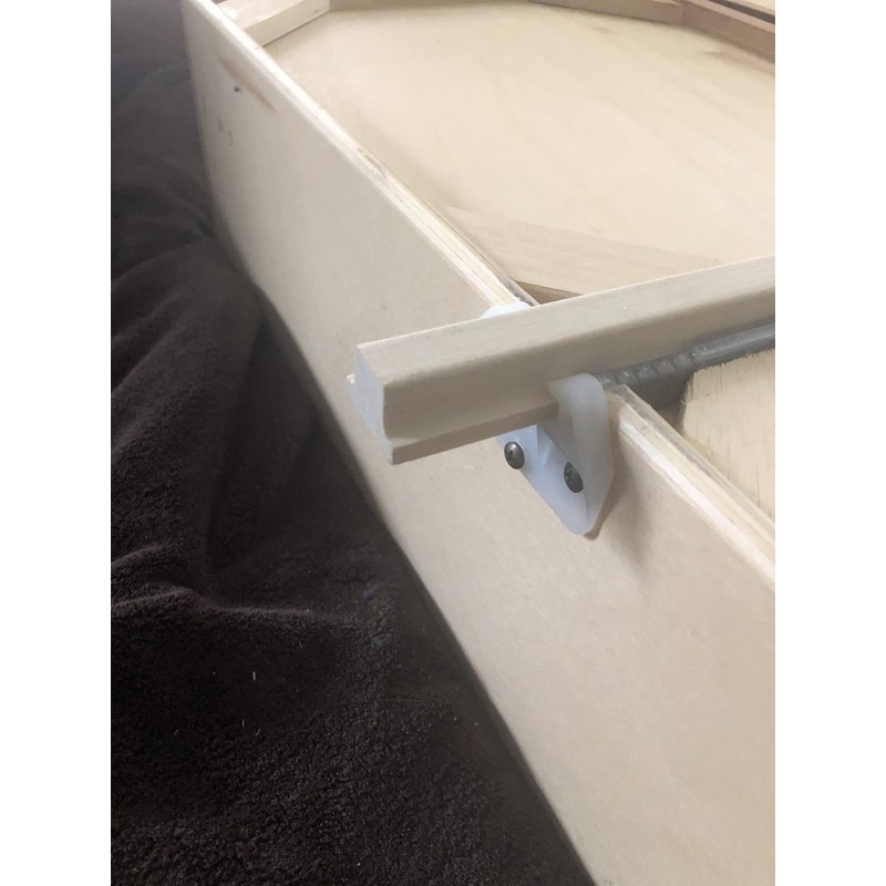 Rockler Hardwood Center Mount Drawer Slides - Wooden Drawer Track