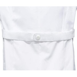 Doctor Court (Women's Long Sleeve Single 71-121 White Size:LL For Sumasho Montblanc Medical Personnel
