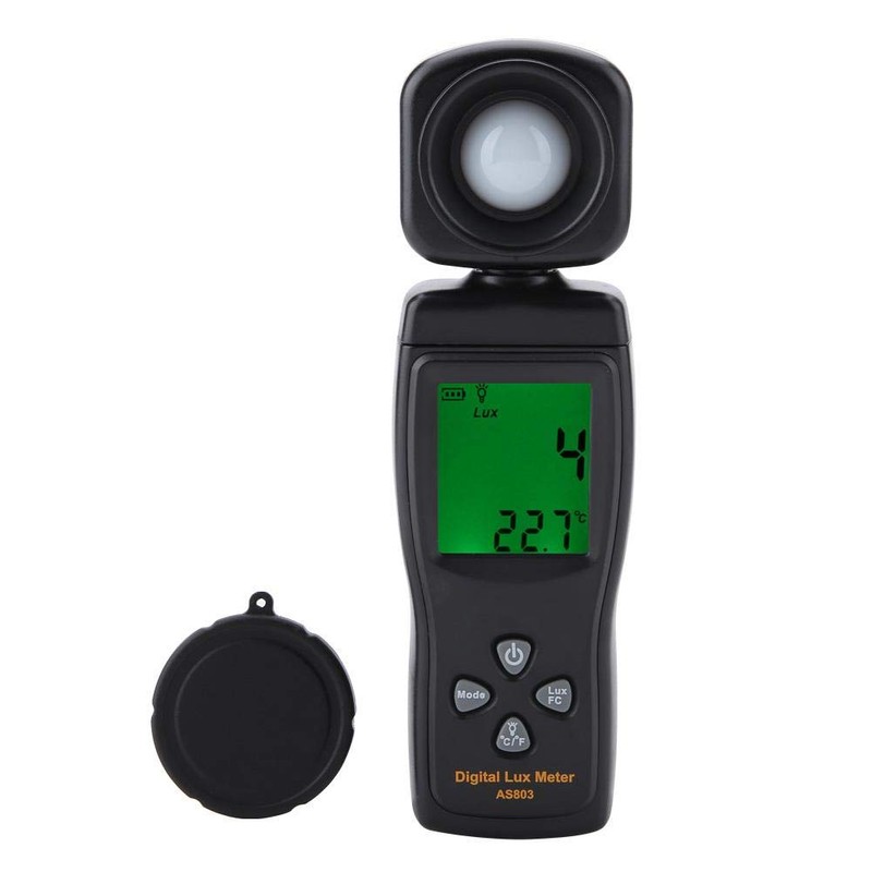 Digital LuxMeter Illuminometer Walfront SMART SENSOR AS803 Mini LCD Display