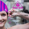 Water Gear Jazz Silicone Swim Cap - Flexible Unisex -