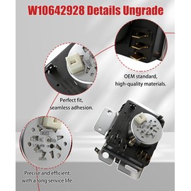 W10642928 WPW10642928 Dryer Timer Fits for Maytag Dryer