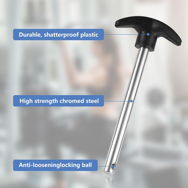 Gym Pin Weight Stack Pin, Heavy Duty T-Shaped Drop Set