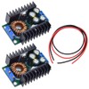 Youmile 2 pieces XL4016 step-down step-down converter adjustable 5-40V to
