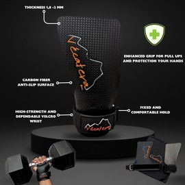Vécatera Crossfit Carbon Potholder for Training and Total Protection.Crossfit Gloves for Weightlifting, Potholders, Gym, Ideal Box, Pot Holders, Gymnastics, Girls, Crossfit, Women