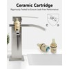 GBBNE Waterfall Bathroom Faucet 1 Hole, Single Hole Bathroom Faucet,