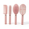 Hair Brush Set for Women, 4-Piece Curl Styling Brush with
