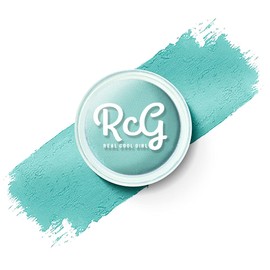 RCG Water Activated Eyeliner - Makeup Artist Choice Colorful Wet Liner - Face/Body Paint Skin Safe & Child Friendly - 10 g/Container (Mermaid Baby - True Teal)
