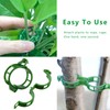 lqwidyf 150 Pcs Plant Support Clips, Plastic Tomato Vine Trellis