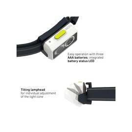 Ledlenser Neo3, White/Lime