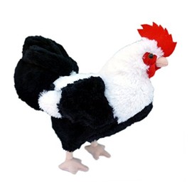 Adore 14" Standing Victor The Rooster Chicken Plush Stuffed Animal Toy