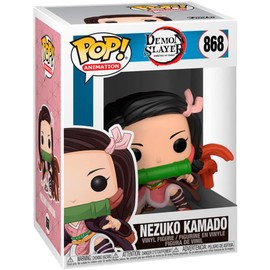 POP Anime - Nezuko Kamado Funko Vinyl Figure (Bundled with Compatible Box Protector Case), Multicolor,