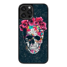 Funda Para Celular Frida Kahlo Flores Arte Calavera Catrina