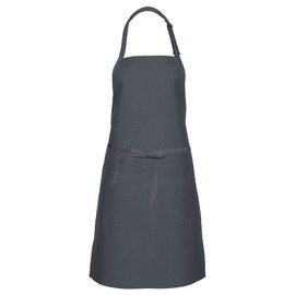 FAME Delta Plus FAME Butcher Apron with Two Pockets - F8 - Pinstripe (WFA83461CP)