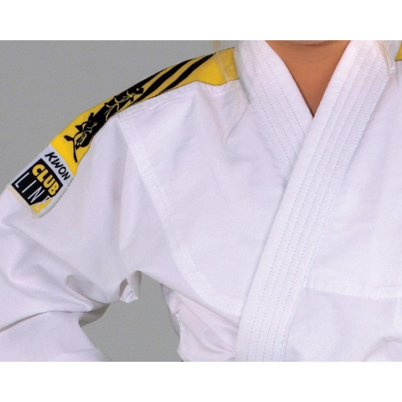 KWON Junior Judo Children's Martial Arts Uniform, white, 120