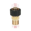 NUZAMAS High Pressure Washer Connector M22 to M15 Thread Brass