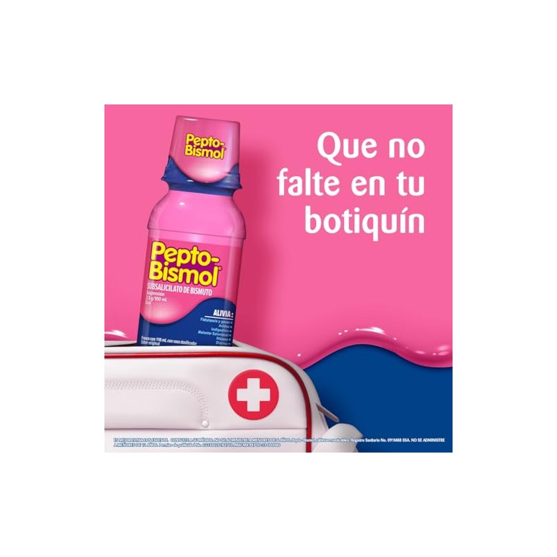 Pepto-Bismol Plus Sabor Original 236ml