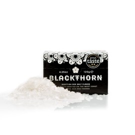 Blackthorn Scottish Gourmet Sea Salt Flakes - Natural and Unrefined - Sustainable Production - Mineral Rich Vegan - 120g