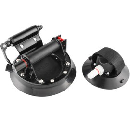 ZUOS Bike Rack for Car Roof, Vacuum Suction Cup Bicycle Carrier Aluminium Alloy Roof Rack, with 5 Adapters for Most Bikes, 9x100mm/12x100mm/15x100mm/15x110mm/20x100mm/20x110mm (10" Suction Cup)