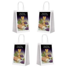 First Holy Communion Gift Bag for Boys or Girls, Pack of 12