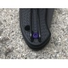 DH Flat Purple Screws Set For Spyderco Para 3 FRN