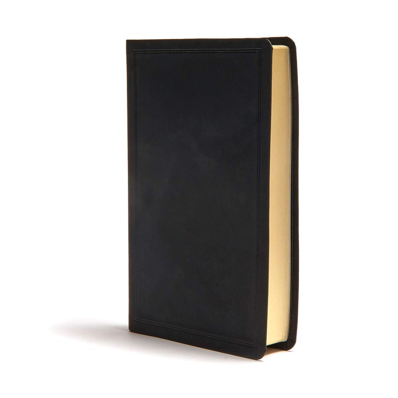 CSB Deluxe Gift Bible, Black LeatherTouch