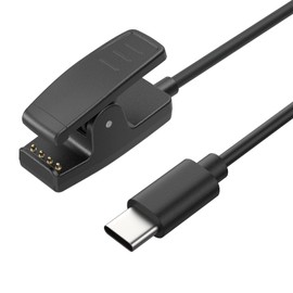 Meliya USB C Charger for Garmin Forerunner 735XT 235 35 64 230 630 645/645 Music, Approach S20/G10, Vivomove HR/Lily/Lily 2 Smart Watch Replacement Charger Charging Clip Cable (1.6FT/50CM)