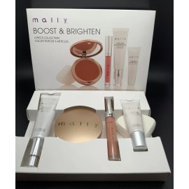 Mally 4 Piece Collection,  BOOST & BRIGHTEN ,BONUS SPONGE