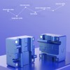 3D Quadrate Shape Decompression Toy Assemble Logical Thinking Educational ToyBlue