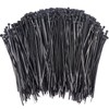 500 Pcs Zip Ties, 8 Inch Self-Locking Nylon Cable Ties,