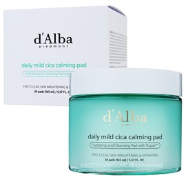 Dalba Daily Mild Cica Calming Pads 50 Sheets / 달바 데일리 마일드 시카 카밍 패드 50매