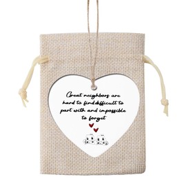 Moving Away Gifts for Women Men Christmas Ornament New Old Neighbor Birthday for Adults Male Female Thank You Gifts for Friends Welcome Gift